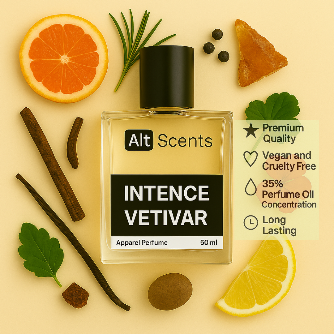 INTENCE VETIVAR: Grounded, Vibrant, Timeless