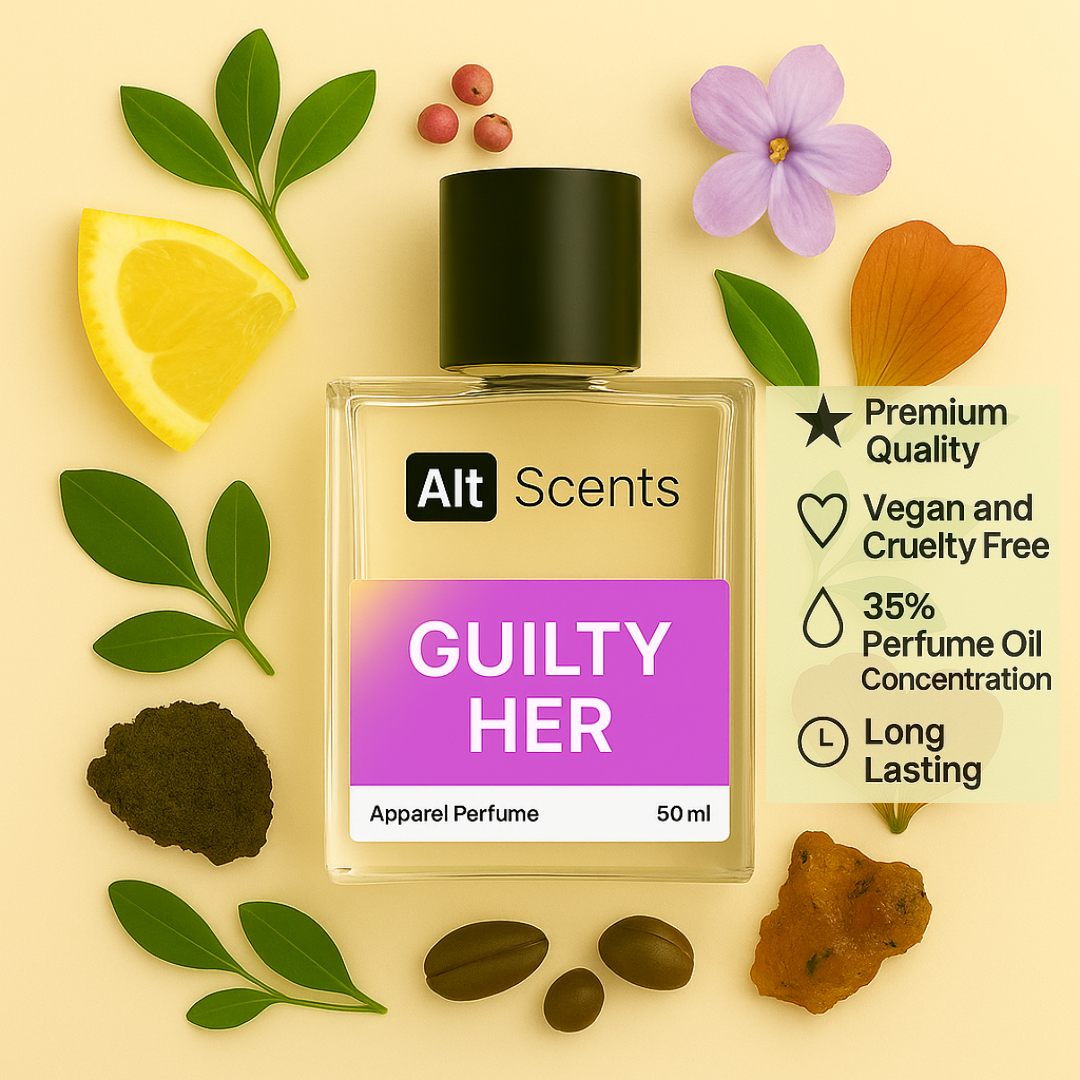 GUILTY HER   : Bold, Romantic, Empowered Perfume