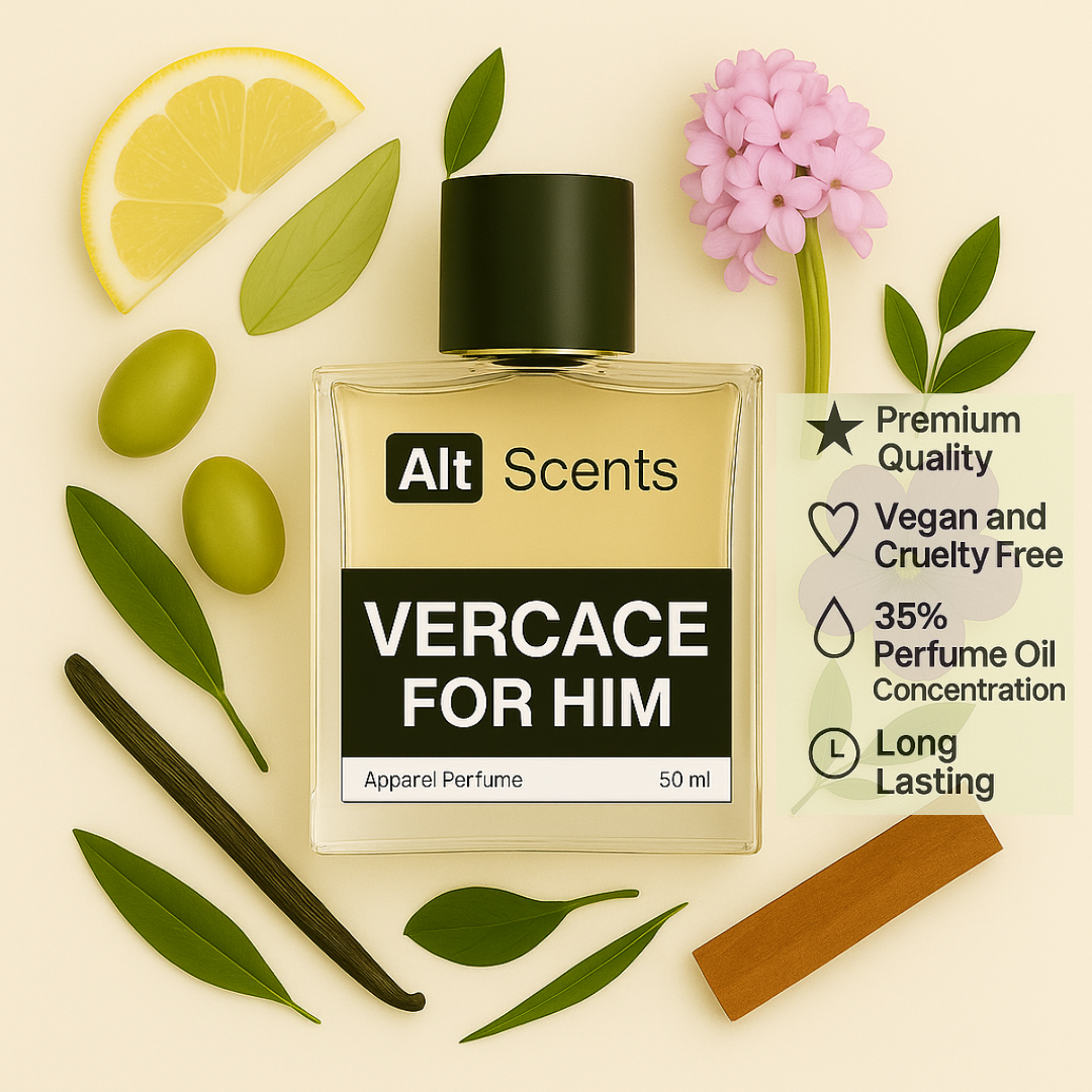 VERCACE FOR HIM  - Clean, Confident, Timeless